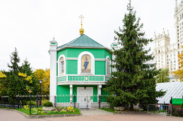 Monasteries and temples in the city. Orthodox churches in Moscow