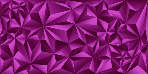 Triangles. Geometric abstract polygonal background. Vector illustration.