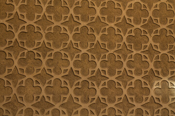 typical mosaic of segovia and toledo, spain, europe