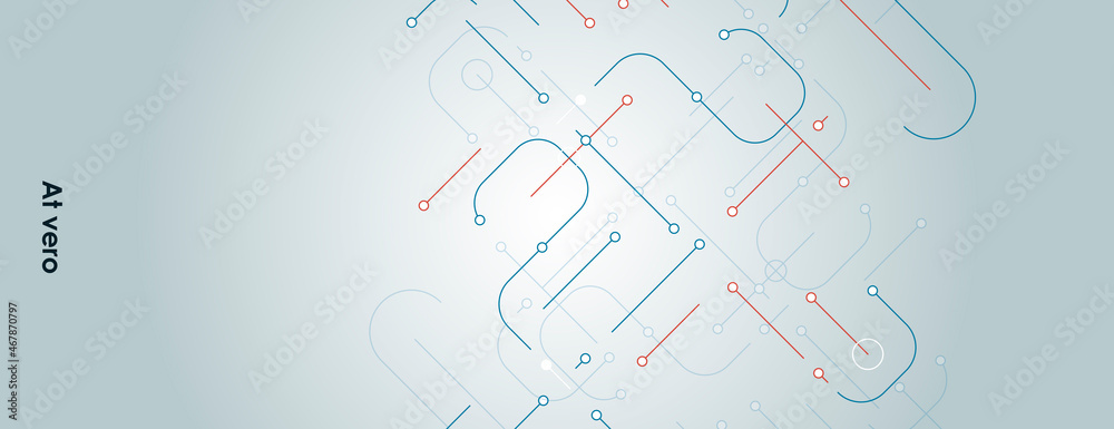 Aufkleber business circuit drawing communication. vector innovation connect circles. style technical texture. 