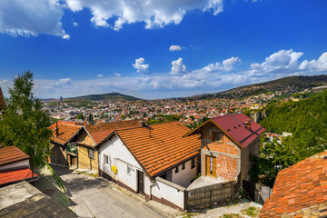 Fototapeta na wymiar Cityscape of Sarajevo - Bosnia and Herzegovina
