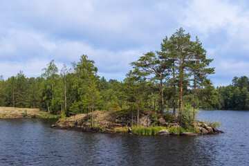 Obraz premium Nature of Valaam Island - Karelia Russia