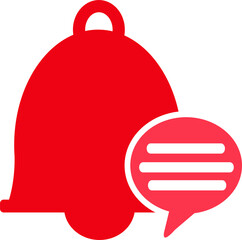 Obraz premium bell icon sign symbol design