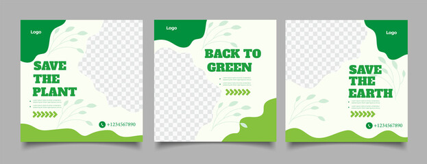 Environmental recycle and reuse social media 
