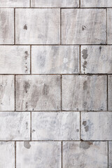 Natural stone tiled blocks close up texture background