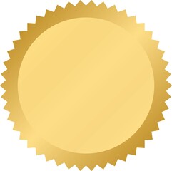 広告等に使用できる金メダルのイラスト素材