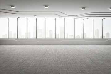 empty office space interior