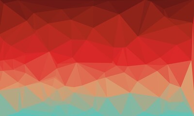 vibrant creative prismatic background with polygonal pattern