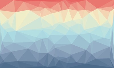 Fototapeta premium vibrant creative prismatic background with polygonal pattern