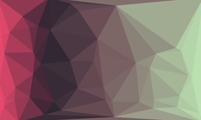 vibrant creative prismatic background with polygonal pattern