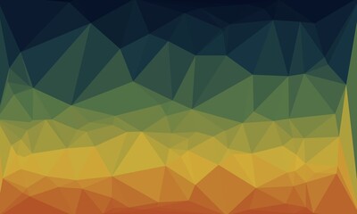 vibrant abstract colorful polygonal background