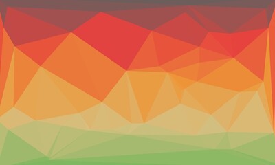 vibrant abstract multicolored background with poly pattern