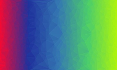 Obraz premium vibrant minimal multicolored polygonal background
