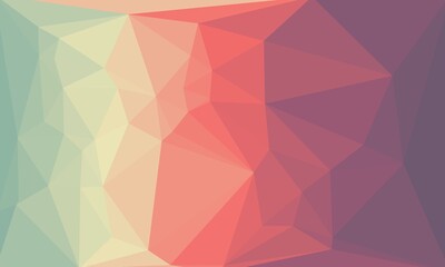 vibrant abstract multicolored background with poly pattern