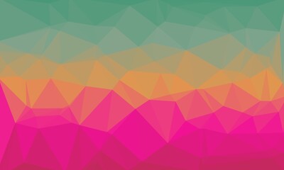 vibrant creative prismatic background with polygonal pattern
