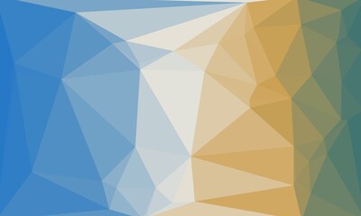 Fototapeta premium vibrant creative prismatic background with polygonal pattern