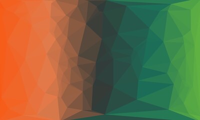 Fototapeta premium vibrant minimal multicolored polygonal background