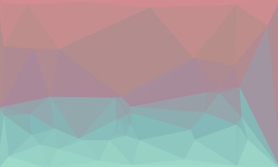 Obraz premium vibrant minimal multicolored polygonal background