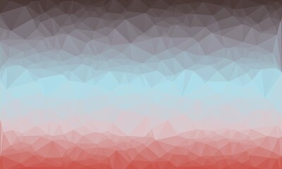 vibrant colorful geometric background with mosaic design