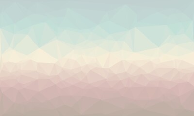 Obraz premium vibrant colorful geometric background with mosaic design