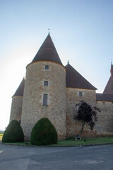 Fototapeta na wymiar Château de Corcelles