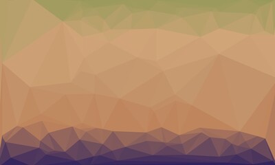 vibrant colorful geometric background with mosaic design