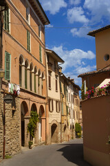 Brisighella, Ravenna province, Italy: old street