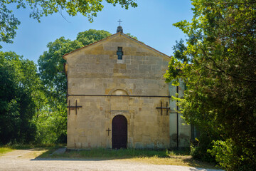 Obraz premium Church of Sant Agostino in Rocca d Elmici near Predappio, Forli province