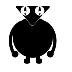 Penguin cartoon icon design, owl cartoon icon design, frog cartoon icon design and other cartoon characters in the form of web concept illustration