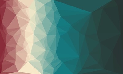 Obraz premium vibrant abstract geometric background with poly pattern