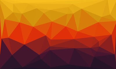 vibrant modern mixed colored polygonal background