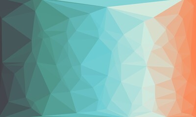 Obraz premium vibrant abstract colorful polygonal background