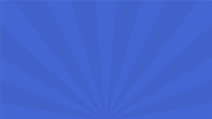 放射状の光線が広がる目立つ背景素材 - 青