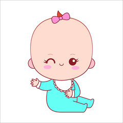 cute baby child happy boy