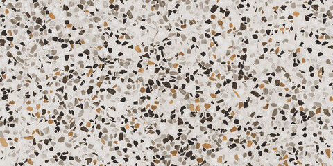 Scanned texture in high quality Terrazzo. Concrete wall with stones of different colors. Multi-colored stones.  - 467897921
