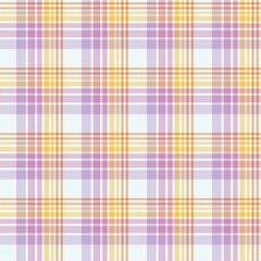 Orange Ombre Plaid textured Seamless Pattern