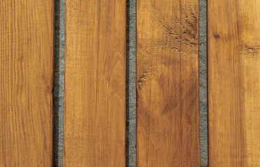 Old wooden background from brown boards.
