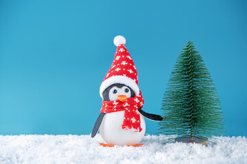 Winter Christmas holidays background