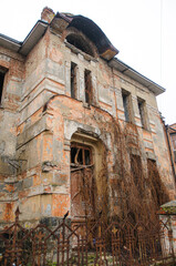 old abandoned mansion in vinnytska region ukraine