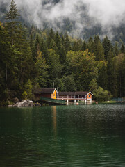 moody house at lake Eibsee