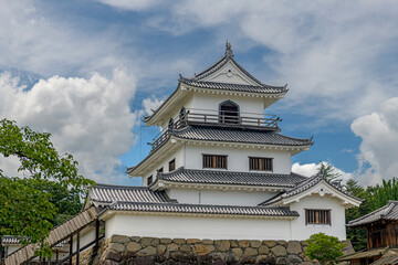 Naklejka premium 宮城 白石城 三階櫓