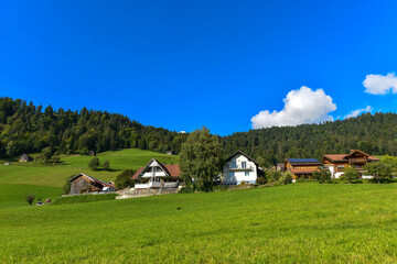 Fototapeta na wymiar Laternsertal /Vorarlberg in Österreich
