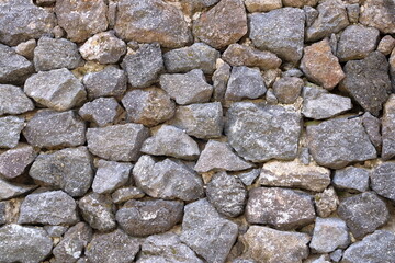 old grey nature stone wall