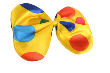 Funny clown bow tie