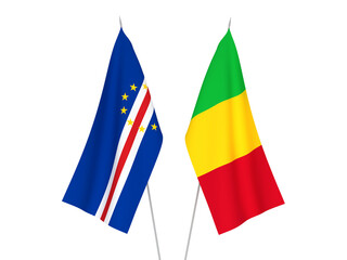 Mali and Republic of Cabo Verde flags