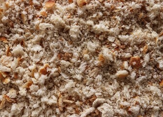 Bread crumbs.
