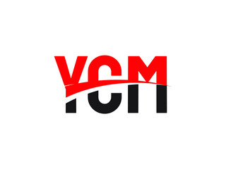 YCM Letter Initial Logo Design Vector Illustration