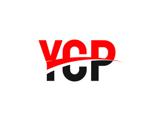 YCP Letter Initial Logo Design Vector Illustration