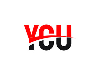 YCU Letter Initial Logo Design Vector Illustration