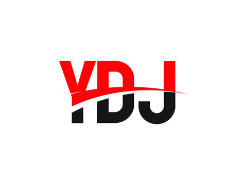 YDJ Letter Initial Logo Design Vector Illustration